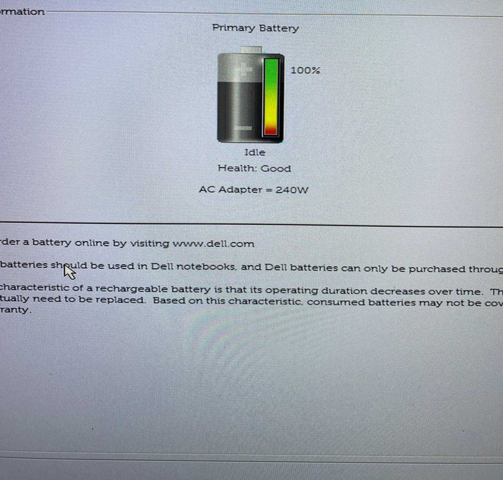 Dell Precision 7530 i7-8750H QUADRO P2000 4GB GPU 32GB RAM 256GB SSD Q Lap200