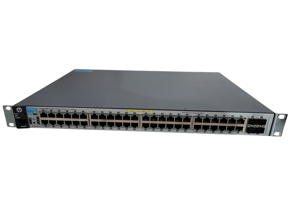 HP 2530-48G PoE+ Switch 48 Port Gigabit Ethernet PoE+ 4x 1G SFP Port - J9772A !