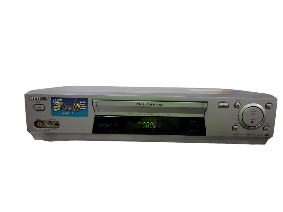 Sony SLV-N77 VCR / VHS Player Video Cassette Recorder Hi-Fi Stereo