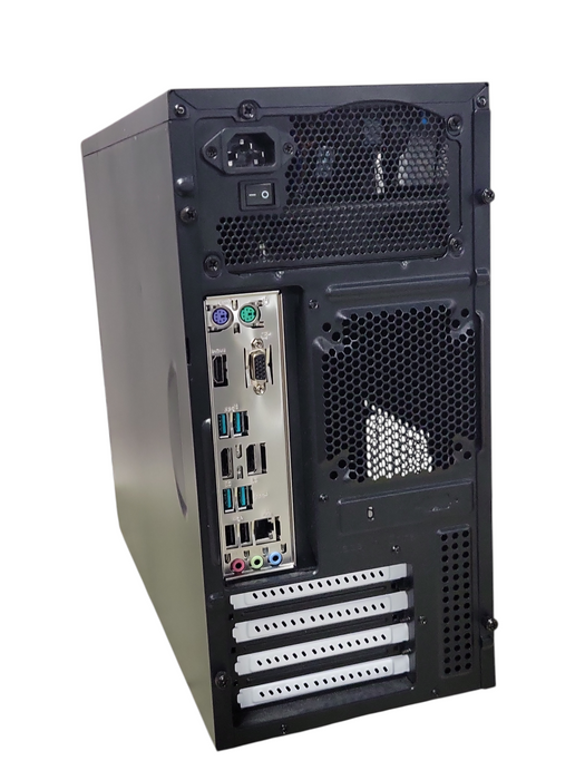 Custom Tower PC, Core I5-9400 2.90GHz, 16GB DDR4, 250GB SSD, 450W PSU _