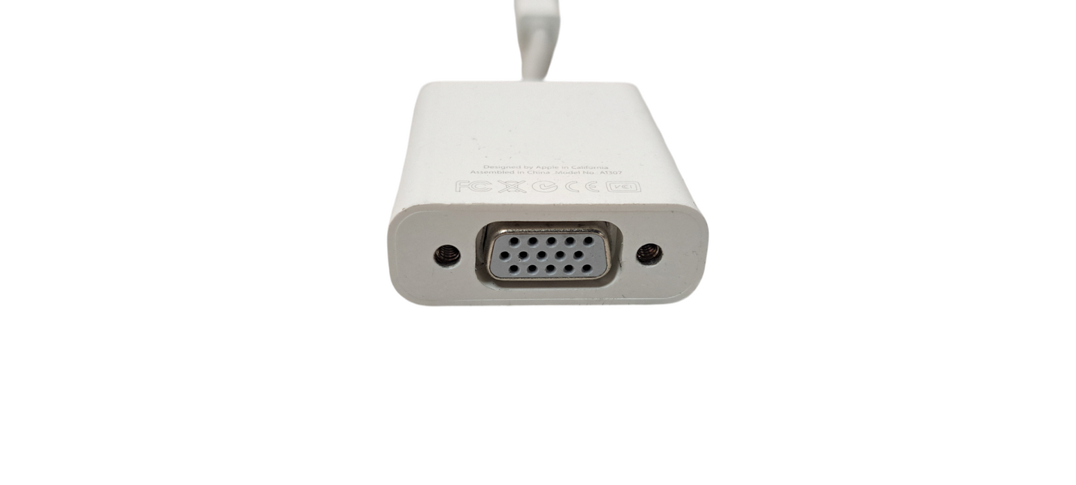Apple Mini Display Port to VGA Adapter Authentic OEM A1307 Q