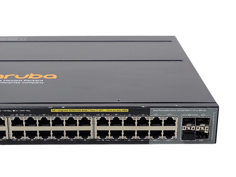 HP Aruba J9729A 2920-48G-POE+ 48-Port Gigabit Switch _