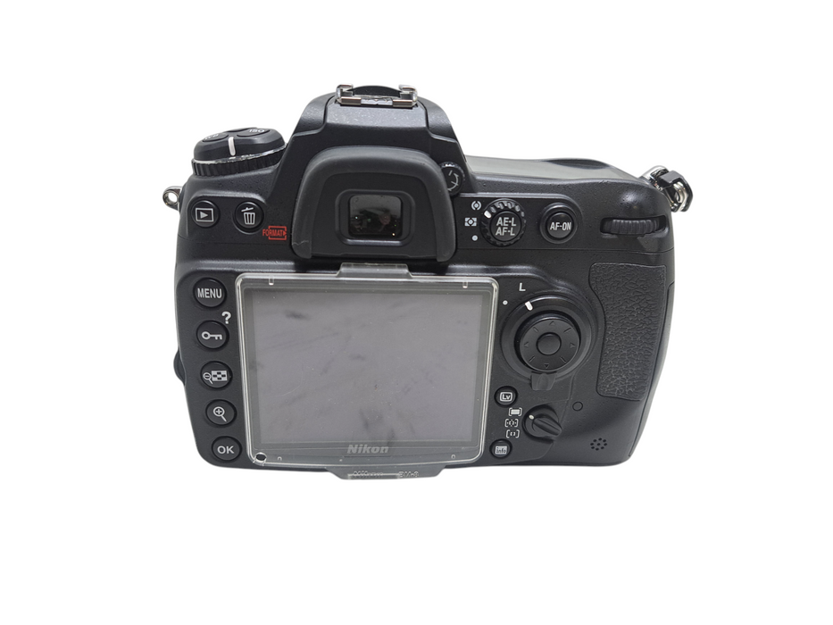 Nikon D300S 12.3MP Digital SLR Camera Black Body Only *READ* )