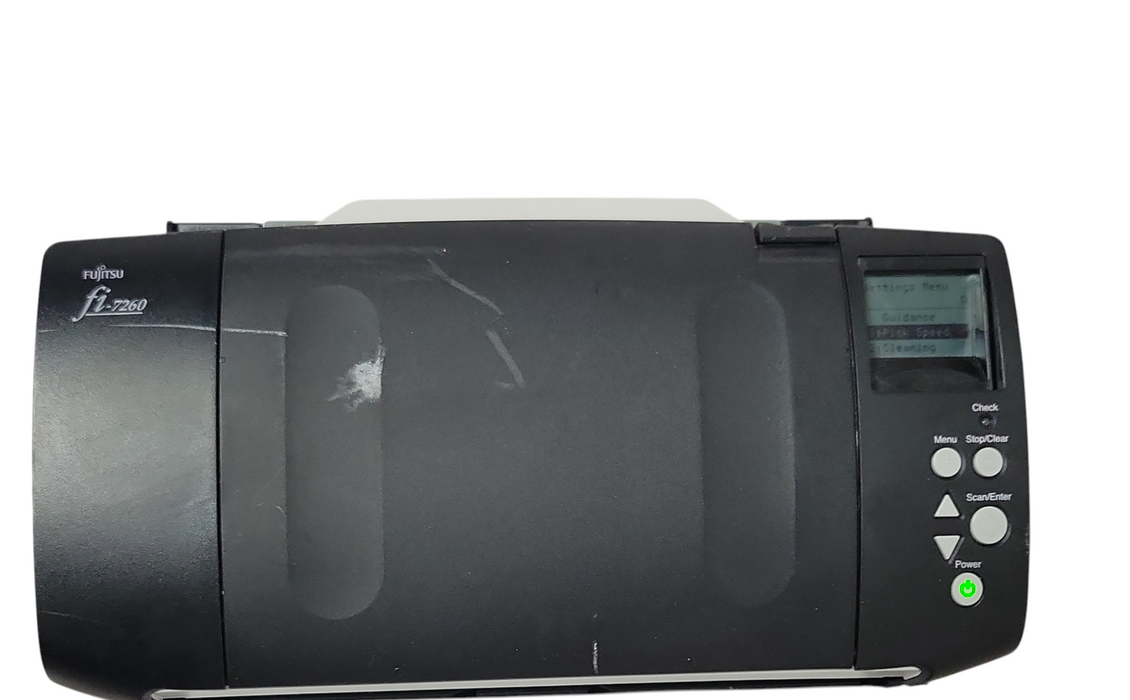 Fujitsu fi-7260 Color Duplex Document Flatbed Scanner PA03670-B555, READ _