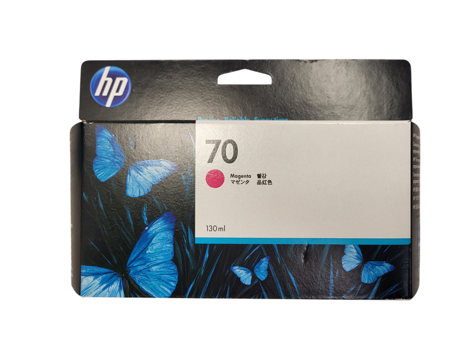 HP 70 Magenta Ink 130ml DesignJet C9453A New Q$