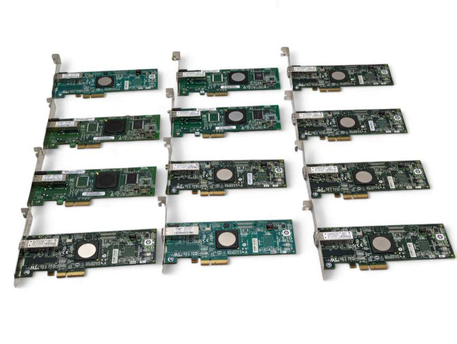 Lot of 12x PCIe 4GB 850nm Fiber Network Cards -