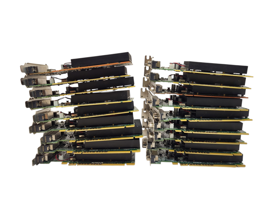 Lot of 18x RADEON R5 340X 2GB PCI GRAPHICS CARD C870 LOW PROFILE $
