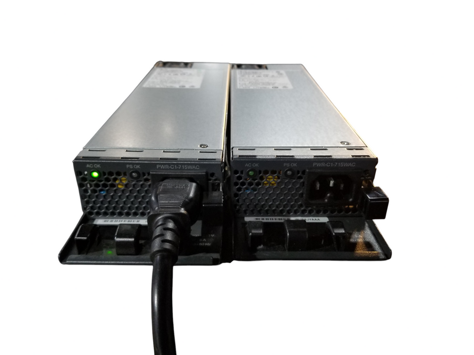 Lot 2x Cisco PA-1711-1A-LF 715W Power Supply P/N: PWR-C1-715WAC
