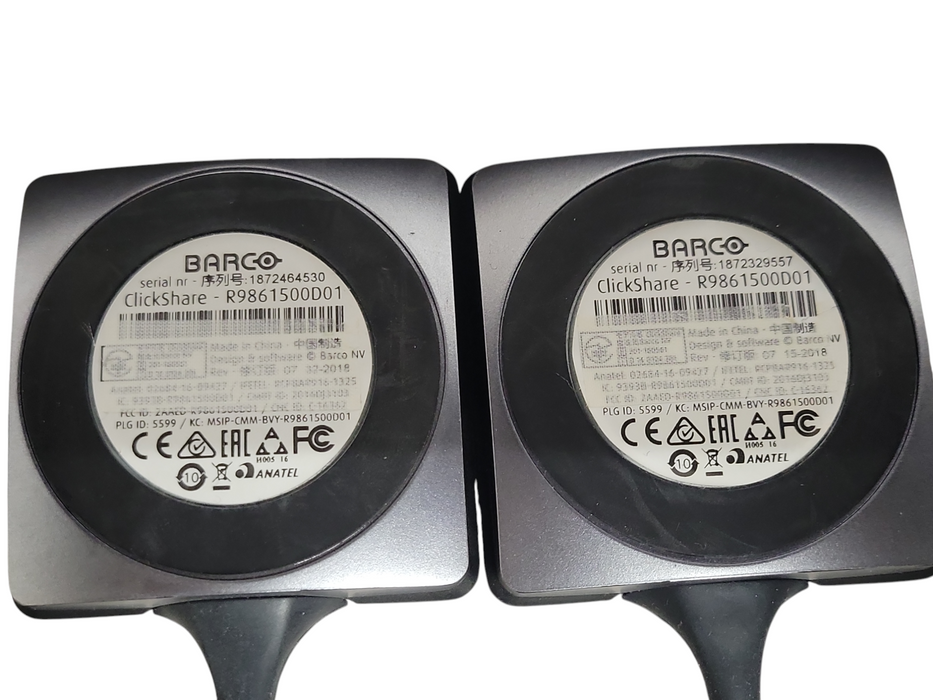 Barco ClickShare CSE-200 Presentation System w/ 2x Buttons & power adapter Q_