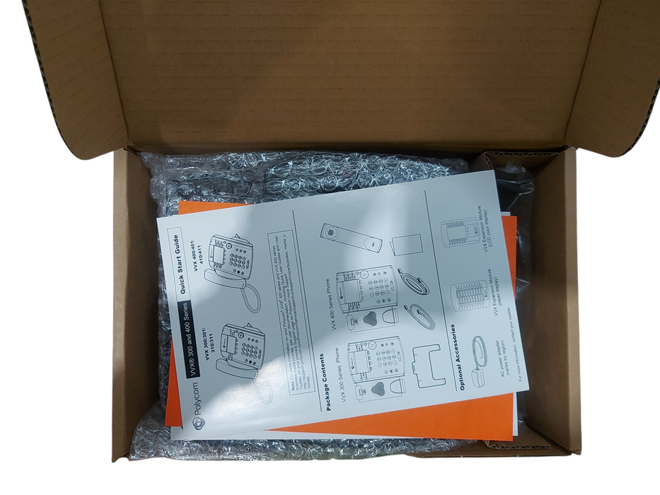 Lot 12x Polycom VVX 311 Corded Business Media Phone System - 6 Line