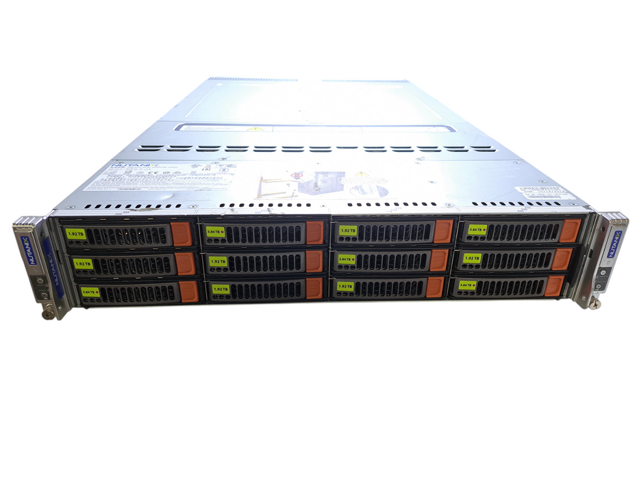 Nutanix NXS2U2NL12G600 12-Bay LFF | 2x Supermicro X11DPT-B-G7-NI22 Barebone )