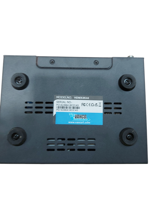 Vanco HDMI® 4×4 4K Matrix Selector Switch with HDR