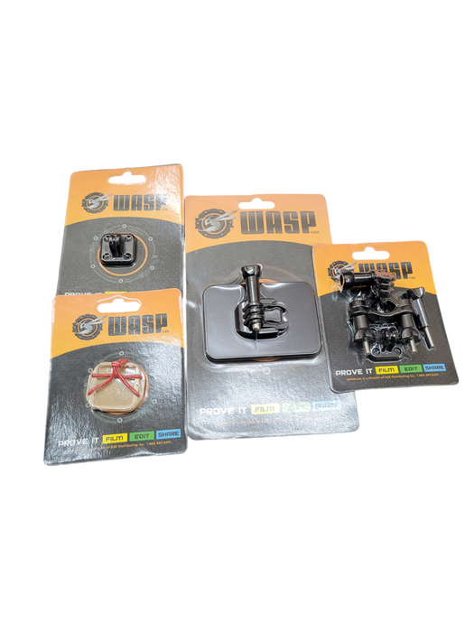 LOT 12x WASPcam Accessory Bundle