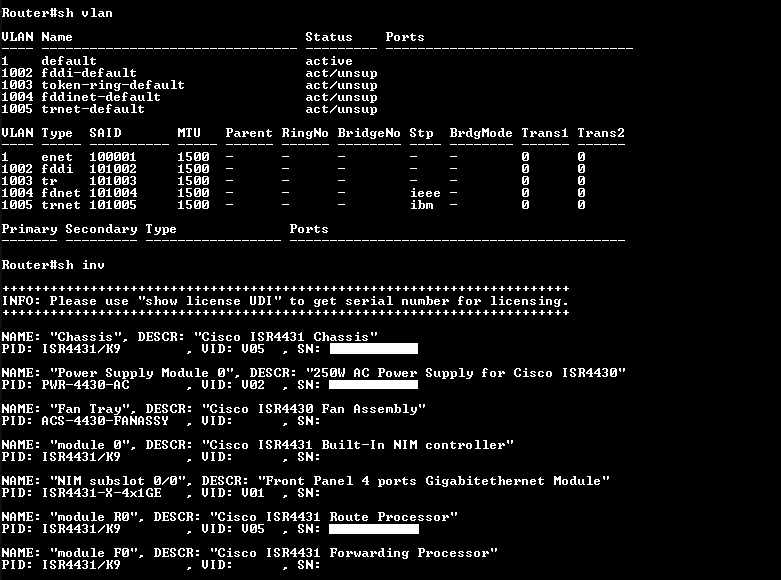 Cisco ISR4431/K9 4400 Series Integrated Services Router, Not Affected