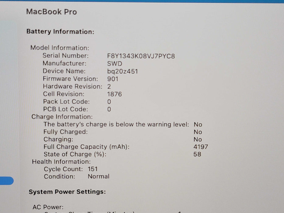 Apple Macbook Pro 2020 13" 4-Core i5-1038NG7 @ 2.0GHz 16GB DDR4 500GB SSD