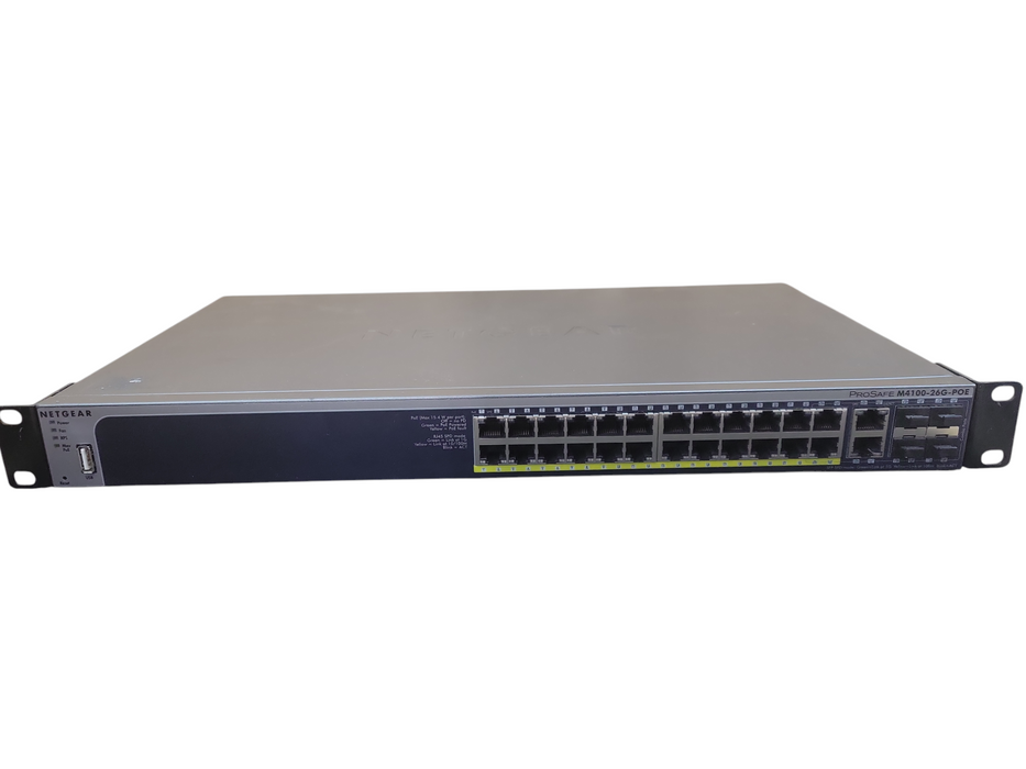 NETGEAR PROSAFE 26-port gigabit M4100-26g-poe L2+ Managed Switch !