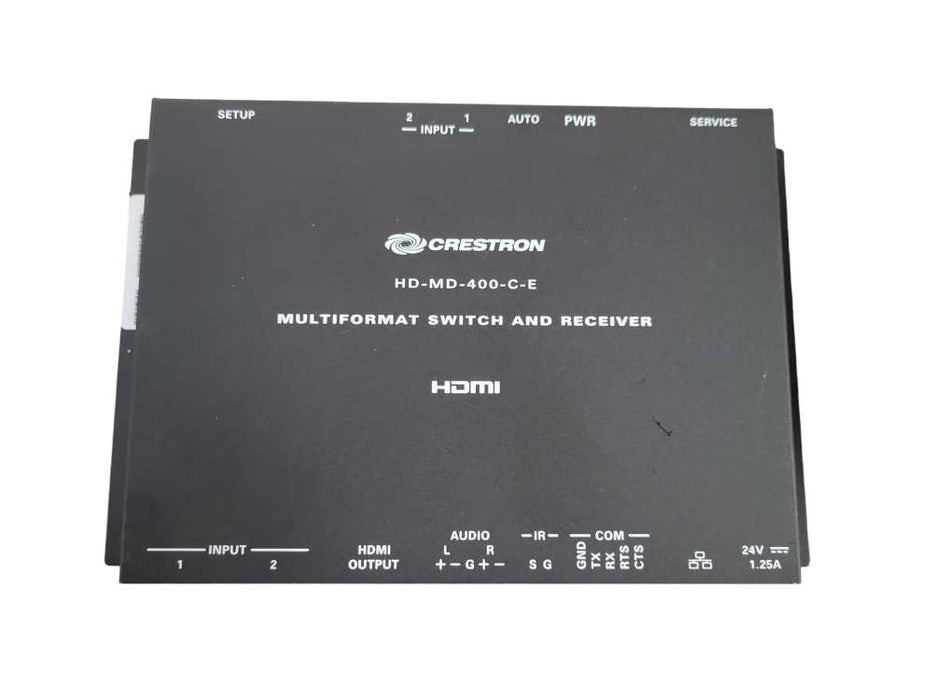 Crestron HD-MD-400-C-E Multiformat Switch and Receiver, READ _ !