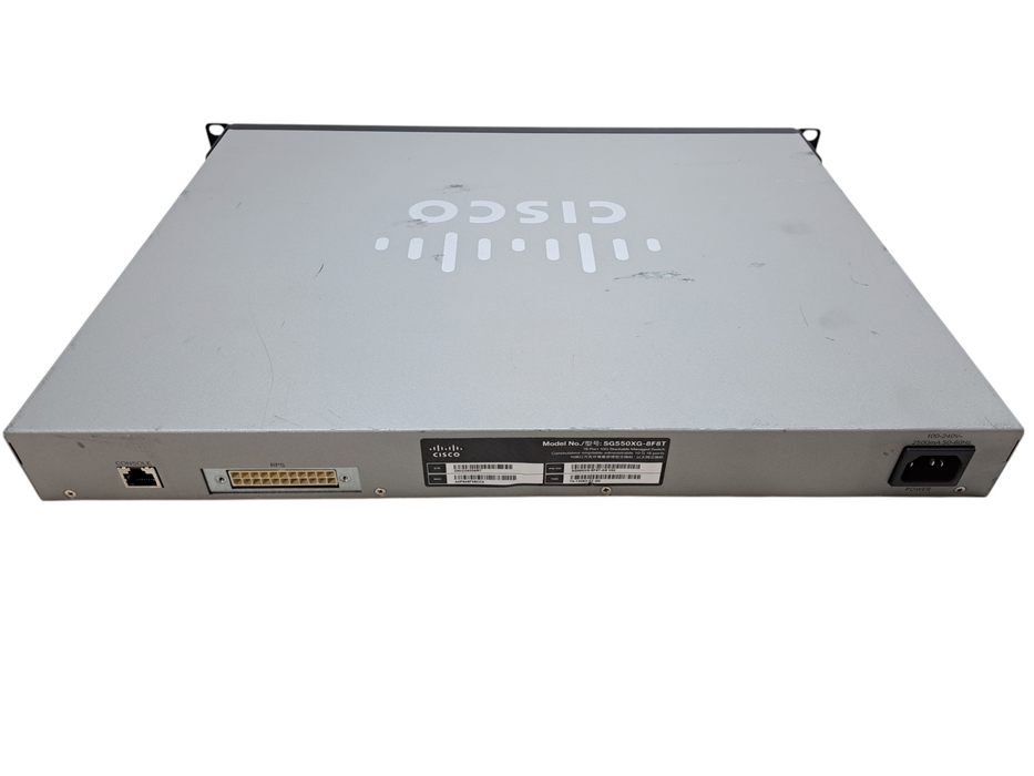 Cisco SG550XG-8F8T-K9 V02 | 16-Port 10G Stackable Managed Switch )