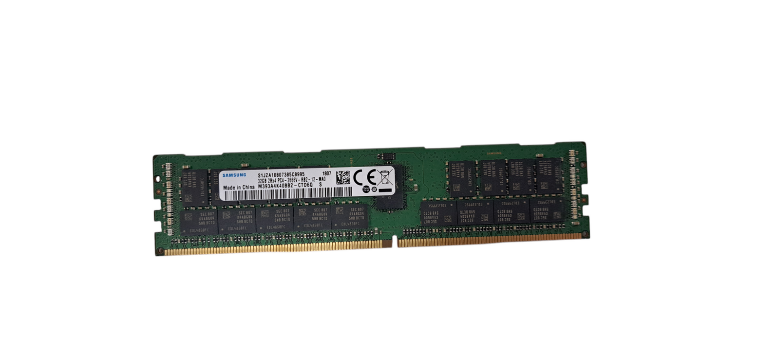 Samsung 32GB DDR4-2666 ECC Registered RDIMM Server Memory – M393A4K40BB2-CT Q