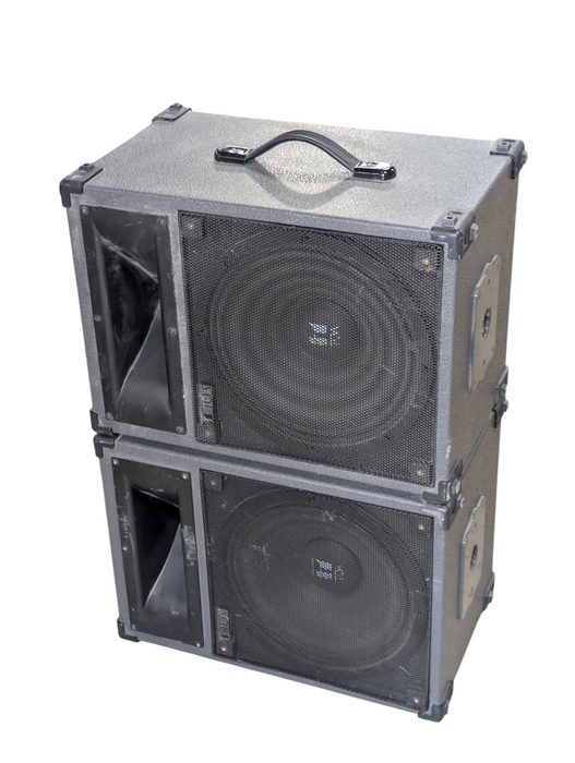Pair of 2x TOA SL120 PA Passive 8 Ohm 240W Speakers  -