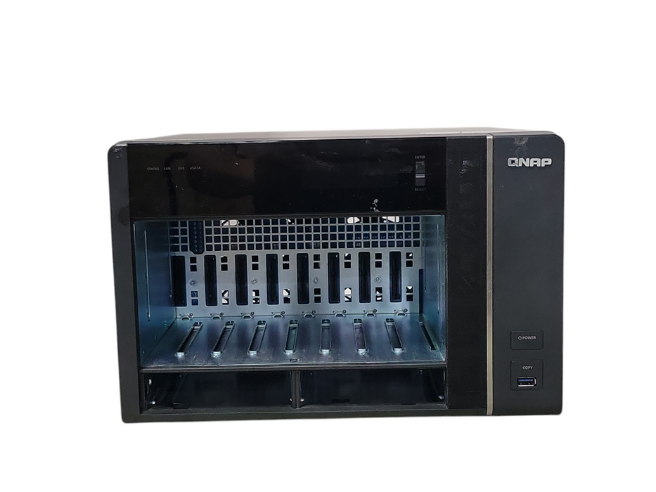QNAP TS-1079 Pro 10-Bay Enterprise-Grade Storage NAS No HDD/Caddies, READ _