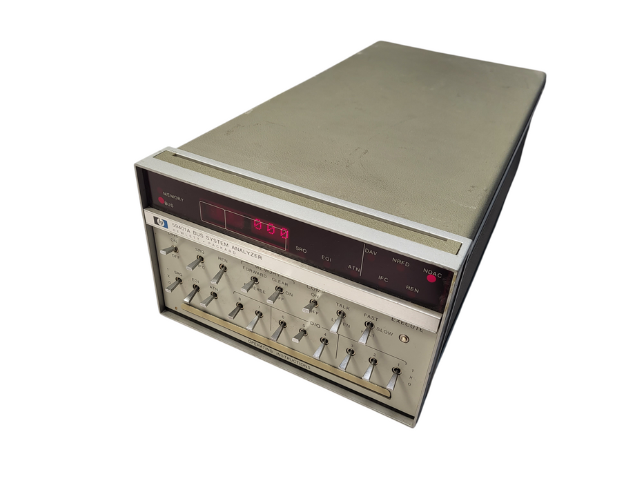 Hewlett Packard 59401A BUS SYSTEM ANALYZER No handles $