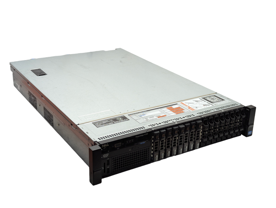 DELL PowerEdge R720 Xeon E5-2630 0 @ 2.30GHz 64GB RAM H710 mini  -