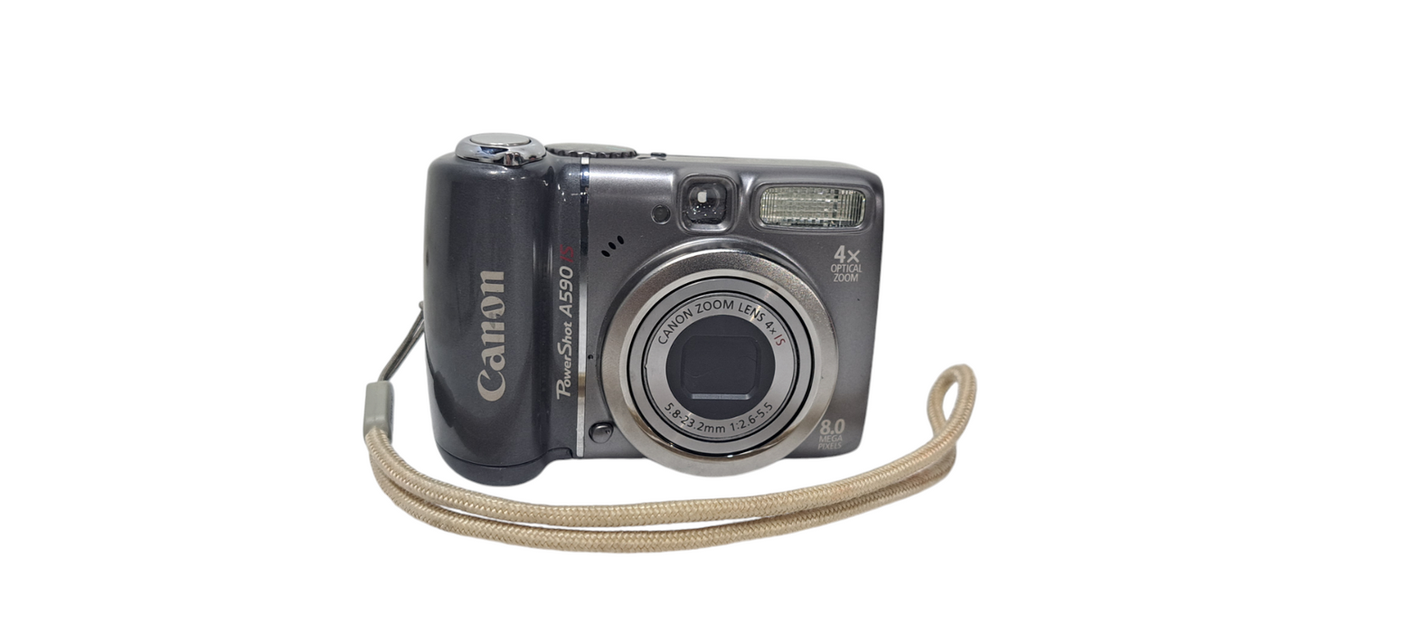 Canon PowerShot A590 IS 8.0MP Digital Camera 4X Optical Zoom