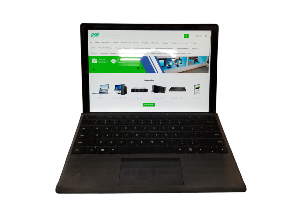 Microsoft Surface Pro 6 1796 Core i5-8350U CPU 8GB RAM 256GB SSD - READ  BudLap