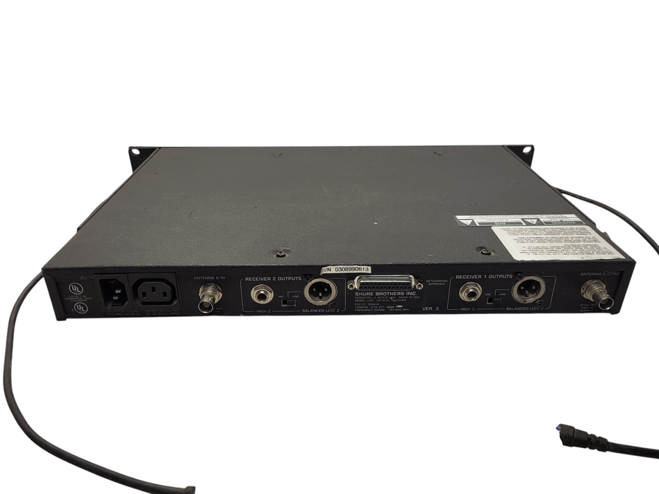 Shure U4D-UA Dual Wireless Microphone Receiver $