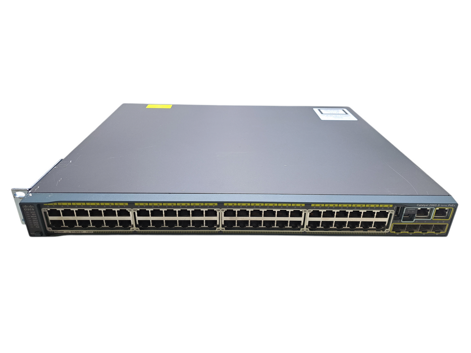 Cisco WS-C2960S-48FPS-L V03 | 48 Port Gigabit PoE+ 740W Managed Switch