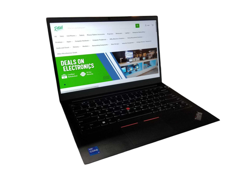 Lenovo ThinkPad E14 Gen 2 Core i7-1165G7@2.80GHz 16GB RAM 256GB NVMe  Lap200