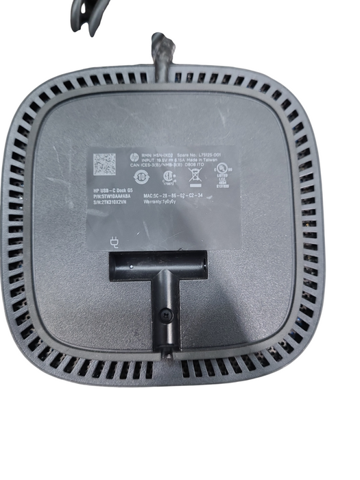 Lot 3x HP USB-C G5 Docking Station 5TW10AA#ABA