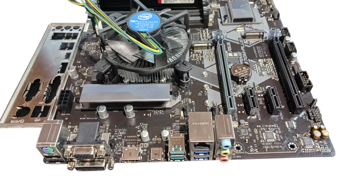 Asus Prime H370M-Plus Motherboard & Intel i5-9400 8GB DDR4 I/O