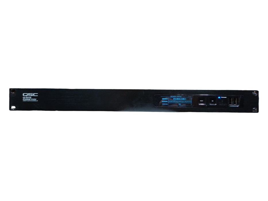 QSC Q-SYS Core 110F Digital Signal Audio Processor