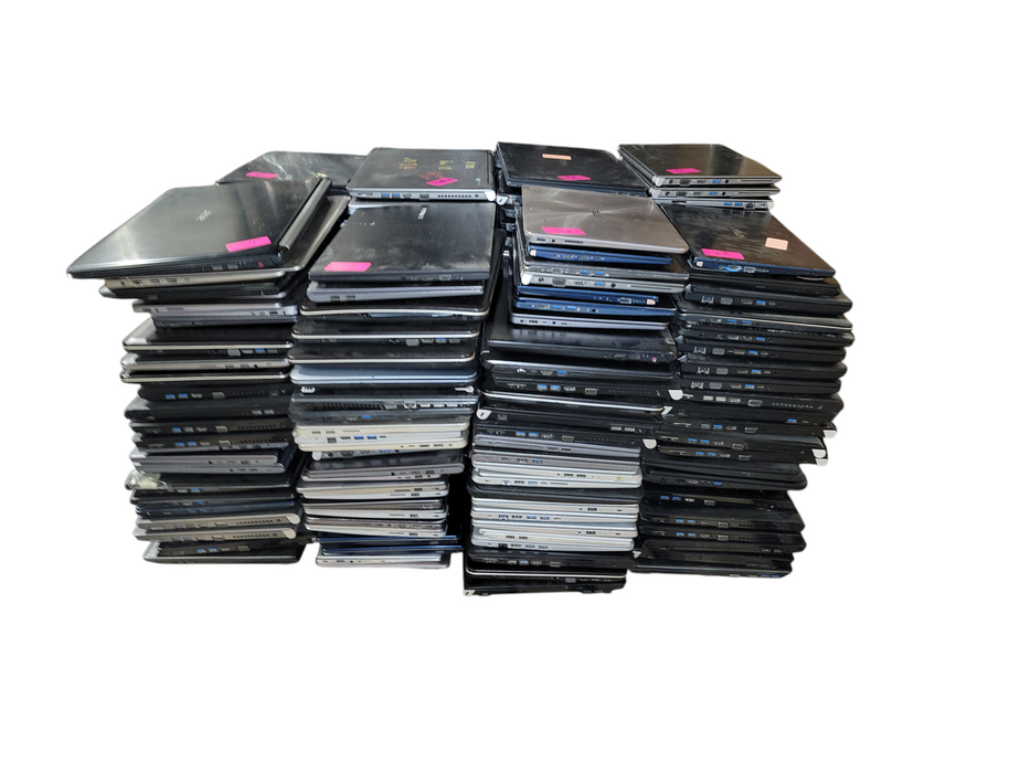 Lot 205x Mixed brand 6-8gen Laptops AS-IS