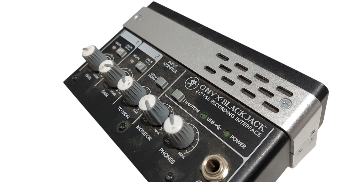 Onyx Black Jack 2x2 USB Recording Interface No Adapter = — retail.era