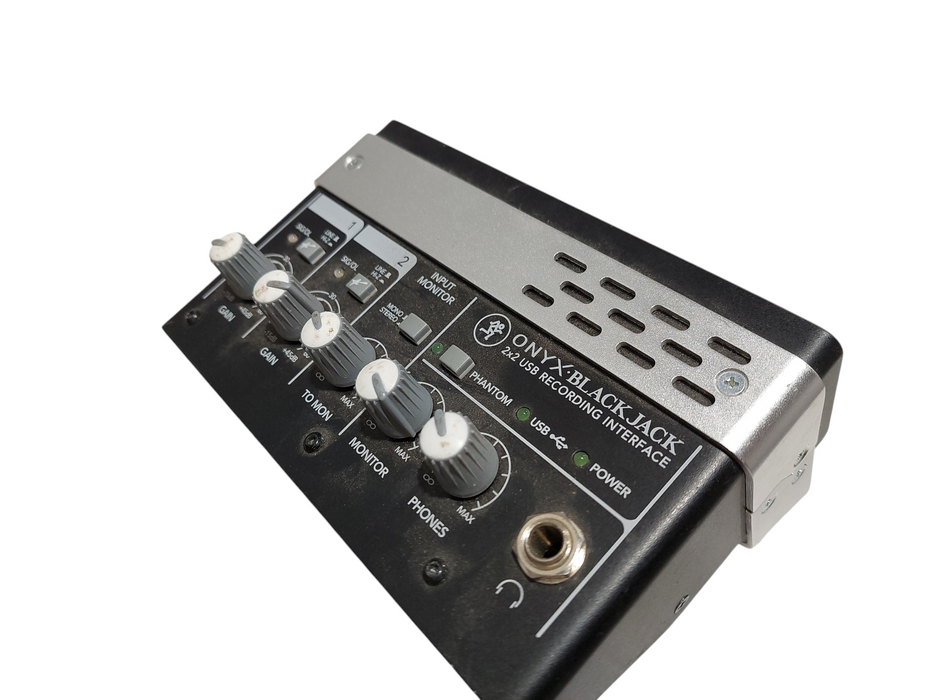 Onyx Black Jack 2x2 USB Recording Interface No Adapter  =