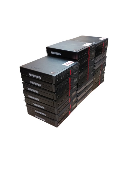 Lot of 23x AMD Ryzen Pro HP & Lenovo USFF Desktops Tested (AMD-12)