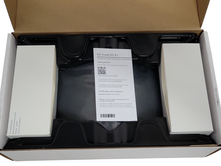 Open-Box Crestron UC-2 Tabletop Conference System Touch Control Panel Q_