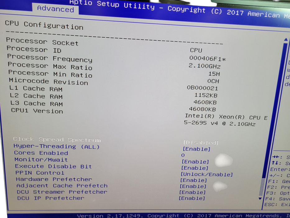 Nutanix / Supermicro X10SRW-F-NI22 - Xeon E5-2695 v4 128GB DDR4 2x500W PSU %
