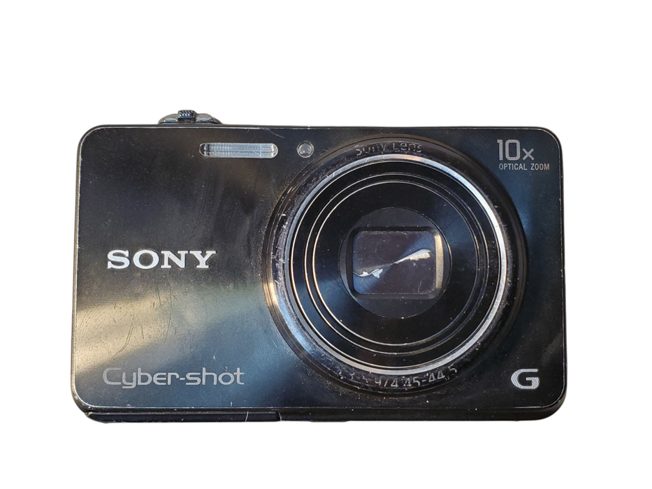 Sony Cyber-shot DSC-WX150 10X Optical Zoom 18.2MP Digital Camera - Black