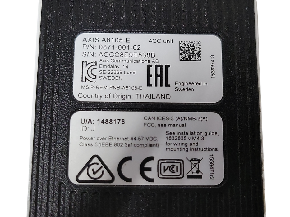 Axis A8105-E Network Video Door Station only _
