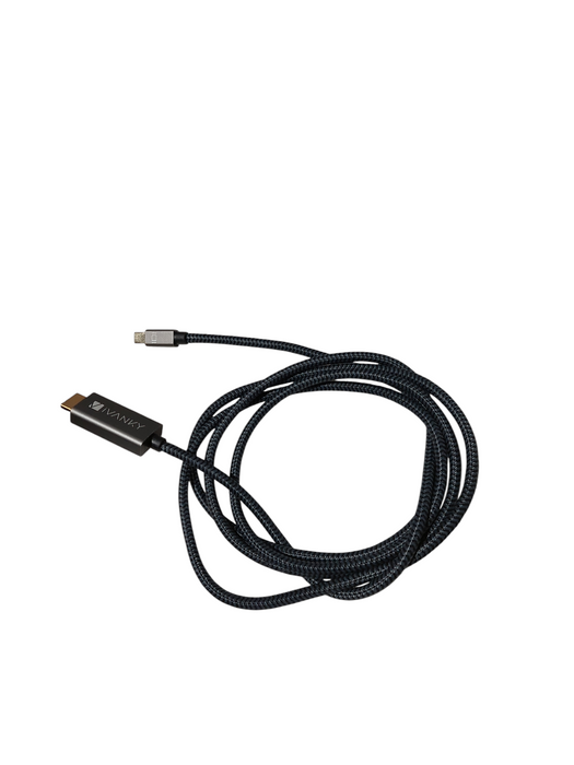 IVANKY 7 Foot Braided Cable HDMI to Mini Display Port  =