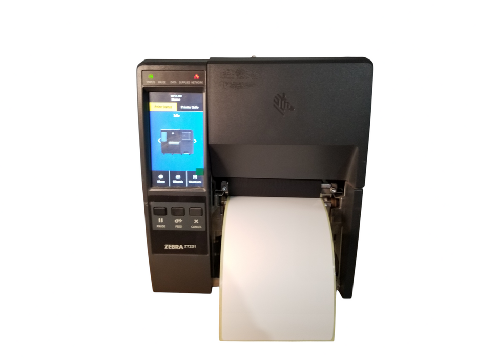 Zebra ZT231 Thermal Transfer Printer - Powers On - For Parts/Repair