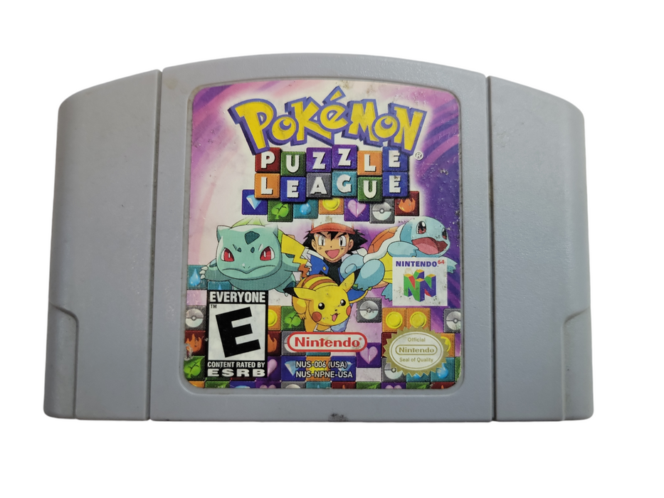 Pokemon Puzzle League - N64 Game Cartridge Only %