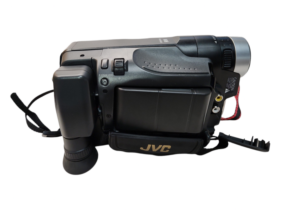 JVC GR-AXM225 VHS-C 300x Digital Zoom Analog Camcorder w/ Battery & Charger