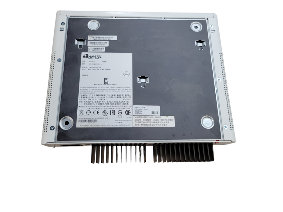 Cisco WS-C2960C-12PC-L V05 | 12-Port PoE Silent Switch Q%