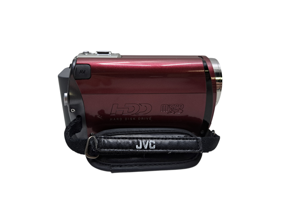JVC Everio Hard Disc Camcorder GZ-MG330RU 30GB RED w/ Bag & PWR )