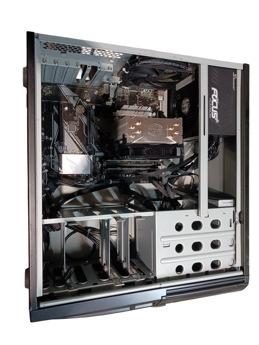 Custom Tower PC Intel i7-8700K @3.70Ghz Asus Prime Z370-P 16GB DDR4 No HDD READ
